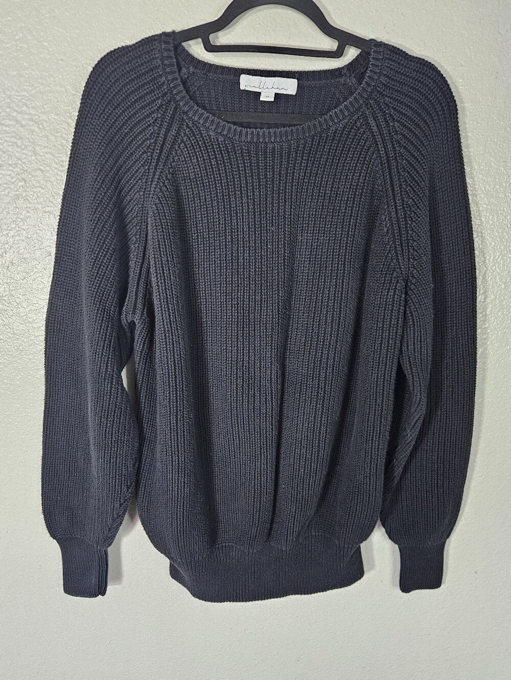 Callahan Knitwear Knit Cotton Sweater Size M